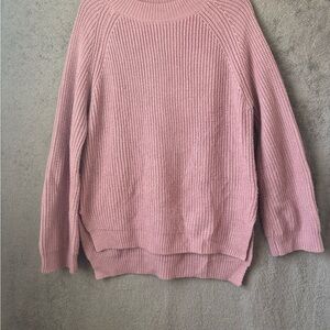 TeenBell Dusty Rose Crew Neck Sweater